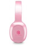Безжични слушалки с микрофон Cellularline - Music Sound Basic, розови - 2t