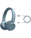 Безжични слушалки с микрофон Philips - TAH4205BL, сини - 3t