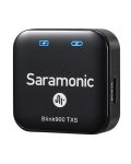Безжична брошка и двуканален приемник Saramonic - BLINK 900 S1,черни - 4t