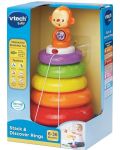 Бебешка играчка Vtech - Интерактивни рингове за нанизване (на английски език) - 1t