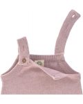 Бебешки гащеризон Lassig - Cozy Knit Wear, 74-80 cm, 7-12 месеца, розов - 3t