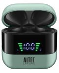 Безжични слушалки Altec Lansing - Club, TWS, черни/зелени - 4t