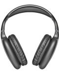 Безжични слушалки Cellularline - Music Sound Maxi, черни - 3t