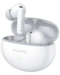 Безжични слушалки Huawei - FreeBuds 6i, TWS, ANC, бели - 2t