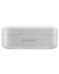 Безжични слушалки Canyon - TWS-1, бели - 3t