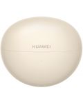 Безжични слушалки Huawei - FreeClip Dove-T00 Beige, TWS, бежови - 5t