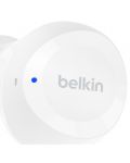 Безжични слушалки Belkin - SoundForm Bolt, TWS, бели - 5t