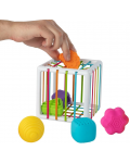 Бебешка играчка Tomy Fat Brain Toys - Сортер, кубче - 3t