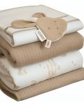 Бебешко oдеяло Little Dutch Pure Beige - 70 х 100 cm - 4t