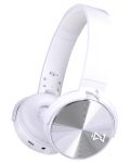 Безжични слушалки с микрофон Trevi - DJ 12E50 BT, бели - 1t