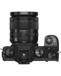 Безогледален фотоапарат Fujifilm - X-S10, XF 18-55mm, черен - 2t
