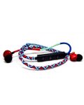 Безжични слушалки Fusion Embassy - Tribal Warrior, сини/червени - 1t
