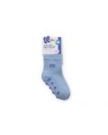 Бебешки чорапи против подхлъзване KikkaBoo - Памучни, 6-12 месеца, сини - 1t