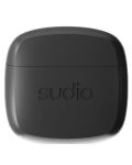 Безжични слушалки Sudio - N2, TWS, черни - 2t