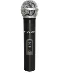 Безжична микрофонна система Novox - Free HB2, черна - 5t