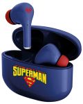 Безжични слушалки OTL Technologies - Core Superman, TWS, сини - 1t