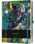 Бележник Castelli Eden - Lily, 13 x 21 cm, линиран - 1t