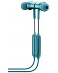 Безжични слушалки с микрофон Cellularline - Savage, зелени - 2t