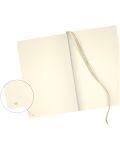 Бележник Castelli Oro - Corianders, 9 x 14 cm, бели листове - 3t