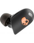 Безжични слушалки Skullcandy - Sesh Active, TWS, ANC, черни/оранжеви - 4t