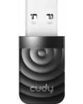 Безжичен нано адаптер Cudy - WU1300S, 1.3Gbps, черен - 2t