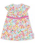 Бебешка рокля с UV 50+ защита Sterntaler - На сърчица, 74 cm, 6-9 мeсеца - 1t