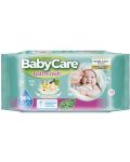 Бебешки влажни кърпи BabyCare - Βath Fresh, 54 броя - 1t