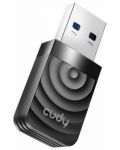 Безжичен нано адаптер Cudy - WU1300S, 1.3Gbps, черен - 3t