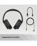 Безжични слушалки Sony - WH-CH720, ANC, черни - 11t