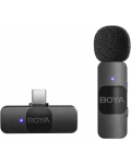 Безжична микрофонна система Boya - BY-V10, черна - 1t