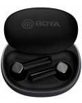 Безжични слушалки Boya - BY-AP100-B, TWS, черни - 4t