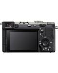 Безогледален фотоапарат Sony - A7C II, FE 28-60mm, f/4-5.6, Silver - 5t