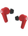 Детски слушалки OTL Technologies - Super Mario, TWS, червени/черни - 3t