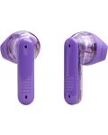 Безжични слушалки JBL - Tune Flex Ghost Edition, TWS, ANC, Purple Ghost - 5t