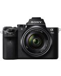 Безогледален фотоапарат Sony - Alpha A7 II, FE 28-70mm OSS, Black - 2t