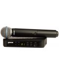 Безжична микрофонна система Shure - BLX24E/B58-S8, черна - 1t