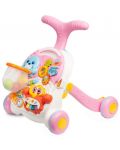 Бебешка проходилка 2 в 1 Caretero Toyz - Spark, Pink  - 1t