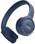 Безжични слушалки с микрофон JBL - Tune 520BT, сини - 1t