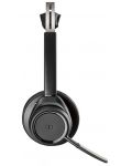 Безжични слушалки Plantronics - Voyager Focus B825 DECT, ANC, черни - 4t