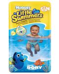 Бебешки бански пелени Huggies Little Swimmers - Размер 2-3, 3-8 kg, 12 броя - 1t