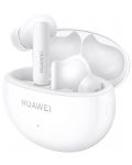 Безжични слушалки Huawei - FreeBuds 5i, TWS, ANC, Ceramic White - 3t