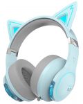 Безжични слушалки с микрофон Edifier - G5BT CAT, сини - 1t