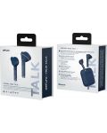 Безжични слушалки Defunc - TRUE TALK, TWS, сини - 3t