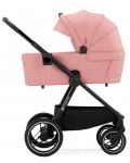 Комбинирана бебешка количка 2 в 1 KinderKraft - Nea, Ash Pink - 2t