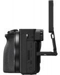 Безогледален фотоапарат Sony - A6600, 24.2MPx, черен - 4t