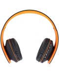 Безжични слушалки PowerLocus - P1, оранжеви - 4t