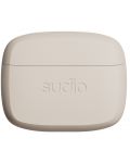 Безжични слушалки Sudio - N2 Pro, TWS, ANC, бежови - 2t