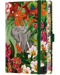 Бележник Castelli Eden - Elephant, 9 x 14 cm, линиран - 2t