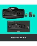 Комплект мишка и клавиатура Logitech - Desktop MK710, безжичен, черен - 10t