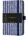 Бележник Castelli Shibori - Twill, 9 x 14 cm, линиран - 1t